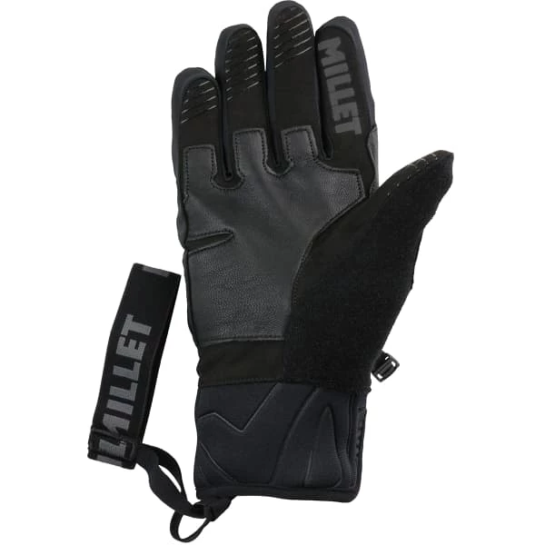 Vente flash 🔔 Gants De Ski MILLET TOURING GLOVE II M BLACK/DARK GREY 22 Noir 👍 – Image 2