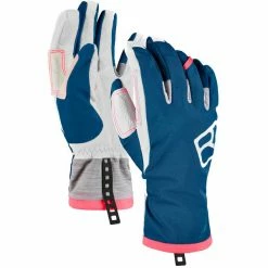 Meilleur prix 🌟 Gants De Ski ORTOVOX TOUR GLOVE W PETROL BLUE 22 Bleu 👍