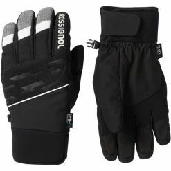 Acheter ✔️ Gants De Ski ROSSIGNOL SPEED IMPR HEATHER GREY 22 Noir ❤️