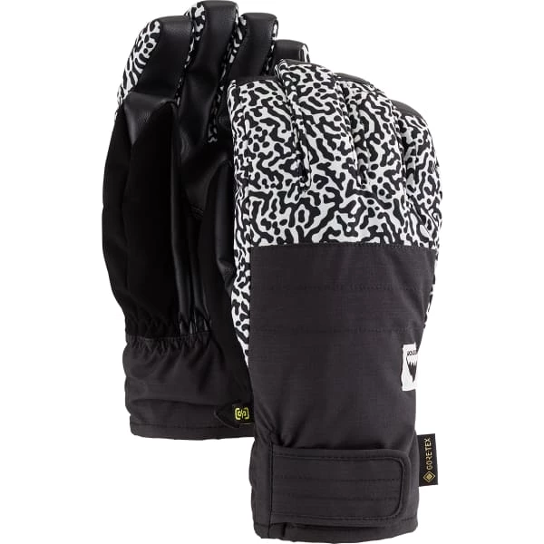Top 10 😍 Gants De Ski BURTON M REVERB GORE GLV TRUBLK/PJPRNT 22 Blanc / Noir 💯