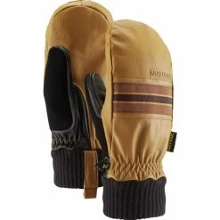 Promo ✨ Moufles BURTON WB FREE RANGE MITT RAW HIDE 22 Marron / Noir 😀