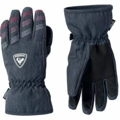 Meilleur prix 🥰 Gants De Ski ROSSIGNOL JR POPY IMPR G DENIM 22 Bleu ✔️