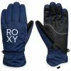 Vente flash 🤩 Gants De Ski ROXY FRESHFIELDS GLOVES MEDIEVAL BLUE 22 Bleu / Noir ✔️
