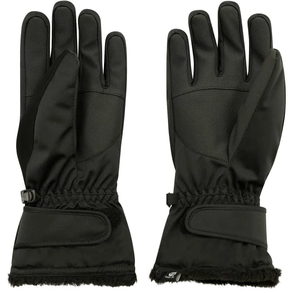 Sortie 🎁 Gants De Ski DARE 2B ICEBERG GLOVE BLACK CIRE 22 Noir 🔔 – Image 3