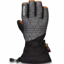 Le moins cher 🛒 Gants De Ski DAKINE LEATHER CAMINO GLOVE HOXTON 22 Noir / Gris / Marron 🤩