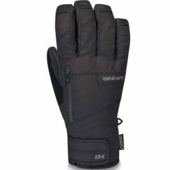 Coupon 😍 Gants De Ski DAKINE LEATHER TITAN GORE-TEX SHORT GLOVE BLACK 22 Noir ✨