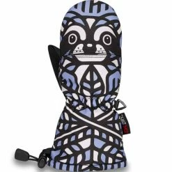 Tout neuf ✨ Moufles DAKINE SCRAMBLER MITT RACCOON 22 Noir / Blanc / Violet ⌛