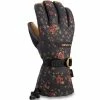 Meilleur prix 💯 Gants De Ski DAKINE LEATHER CAMINO GLOVE BEGONIA 22 Noir / Marron / Rouge ✔️