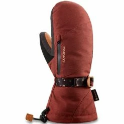Acheter 🌟 Moufles DAKINE LEATHER SEQUOIA GORE-TEX MITT DARK PINK 22 Rouge / Noir / Marron ⌛