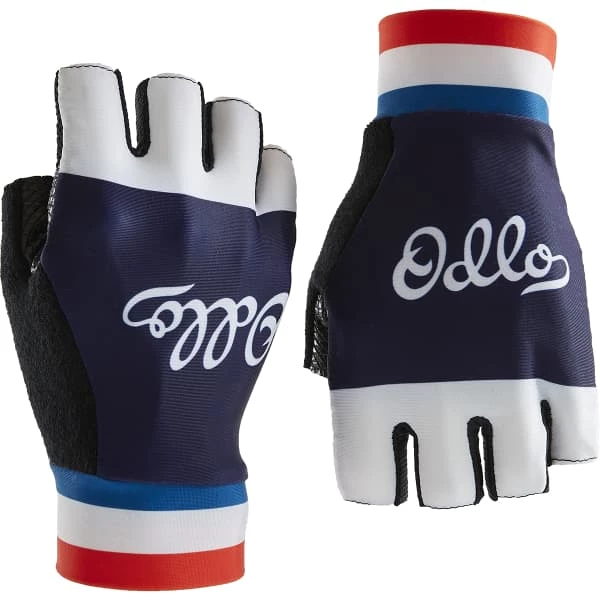 De gros ✨ Gants Vélo ODLO ACTIVE ROAD GLOVES NAVY NEW-BLACK 22 Bleu 🎉 – Image 2
