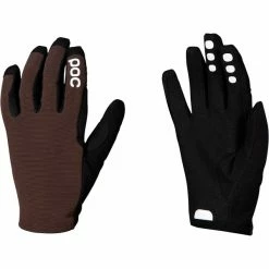 Meilleure affaire 👍 Gants Vélo POC RESISTANCE ENDURO GLOVE AXINITE BROWN 22 Marron / Noir 🔥