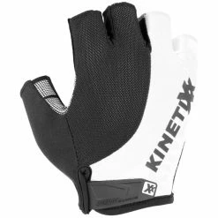 Nouveau 🛒 Gants Vélo KINETIXX LONNY BLACK/WHITE 22 Noir / Blanc 😉