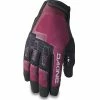 Coupon 👍 Gants Vélo DAKINE 👩 WOMEN'S CROSS-X GLOVE PORT RED 22 Noir / Violet 🎉