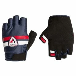 Grosses soldes ❤️ Gants Vélo ROSSIGNOL RDB STR MITTEN DARK NAVY 22 Bleu / Blanc / Rouge 🥰