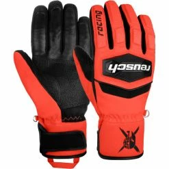 Budget 👍 Gants De Ski REUSCH WORLDCUP WARRIOR R-TEX XT BLACK/FLUO RED 23 Rouge / Noir 🔥
