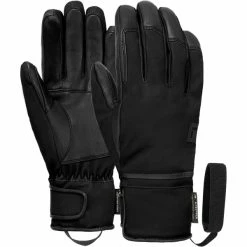 Offres 🌟 Gants De Ski REUSCH SCOUT R-TEX ECO TOUCH-TEC BLACK 23 Noir 🎁