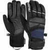De gros ✨ Gants De Ski REUSCH STORM R-TEX XT BLACK/DRESS BLUE 23 Noir ✔️