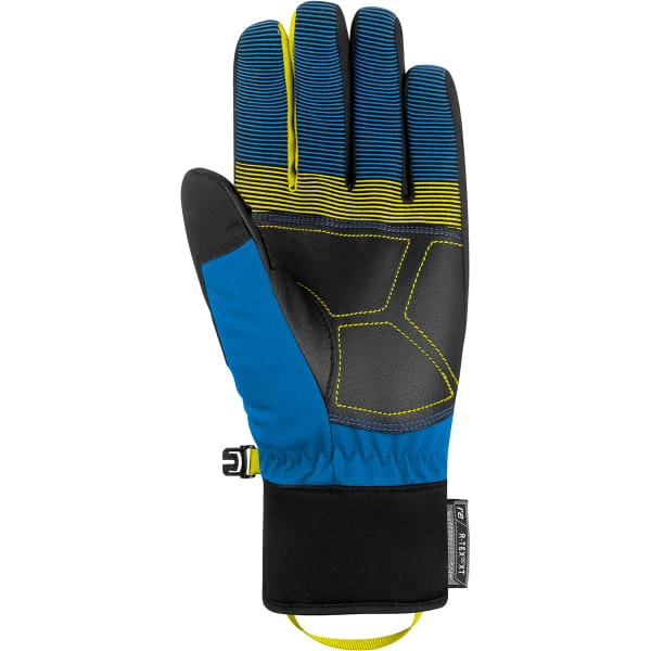 De gros đ Gants De Ski REUSCH STRIKE R-TEX XT BLACK/DRESS BLUE/SAF YELLOW 23 Bleu / Noir đ â Image 3