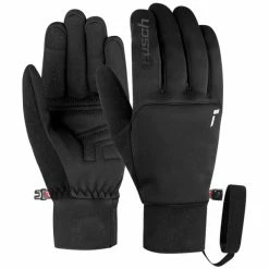 Offres 🎁 Gants De Ski REUSCH BACKCOUNTRY TOUCH-TEC BLACK/SILVER 23 Noir 🔥