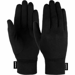 Acheter 🎉 Gants Running REUSCH MERINO WOOL CONDUCTIVE BLACK 23 Noir 🔥