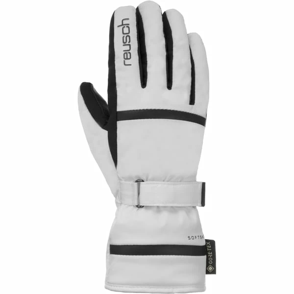 Promo 🔔 Gants De Ski REUSCH ALESSIA GORE-TEX WHITE/BLACK 23 Blanc / Noir 👏 – Image 2