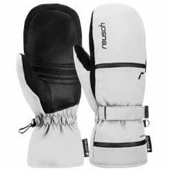 Le moins cher 🛒 Moufles REUSCH ALESSIA GORE-TEX MITT WHITE/BLACK 23 Blanc / Noir 🥰