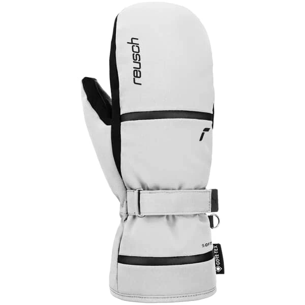 Le moins cher 🛒 Moufles REUSCH ALESSIA GORE-TEX MITT WHITE/BLACK 23 Blanc / Noir 🥰 – Image 2