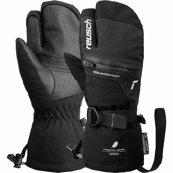 Tout neuf 🤩 Gants De Ski REUSCH LANDO R-TEX XT JR LOBSTER BLACK/SILVER 23 Noir 🛒