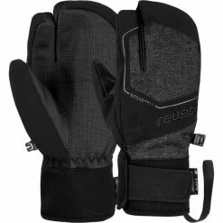 Meilleure affaire ❤️ Gants De Ski REUSCH TORBY R-TEX XT JR LOBSTER BLCK MEL/BLCK/BLCK 23 Gris / Noir 🌟
