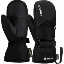 Promo ⭐ Moufles REUSCH FLASH GORE-TEX JR MITT BLACK/WHITE 23 Noir 🌟
