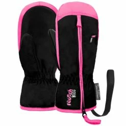 Budget 🌟 Moufles REUSCH BEN II MITT BLACK/KNOCKOUT PINK 23 Noir / Rose 🔔