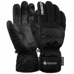 Grosses soldes 👏 Gants De Ski REUSCH SNOW RANGER GORE-TEX BLACK/WHITE 23 Noir 🤩