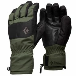 Sortie 🔥 Gants De Ski BLACK DIAMOND MISSION LT GLOVES TUNDRA BLACK 23 Vert / Noir ❤️