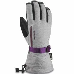 Grosses soldes 🎁 Gants De Ski DAKINE SEQUOIA GTX GLOVE SILVER GREY 23 Noir / Gris 🧨
