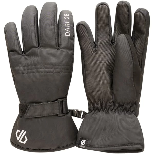 Vente flash ✔️ Gants De Ski DARE 2B ZIPPY GLOVE BLACK 23 Noir 🔥