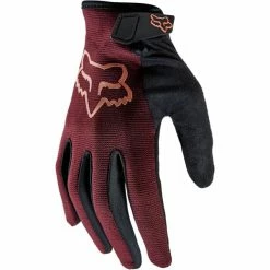 Budget ⌛ Gants Vélo FOX W RANGER GLOVE DARK MAROON 23 Violet / Noir 👏