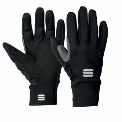 De gros 😉 Gants De Ski SPORTFUL KID SOFTSHELL GLOVES BLACK 23 Noir ⌛