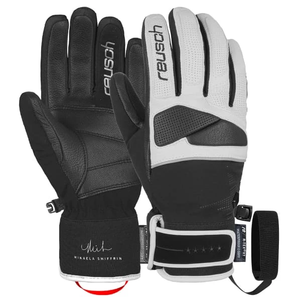 Offres ✔️ Gants De Ski REUSCH MIKAELA SHIFFRIN R-TEX XT BLACK WHITE 22 Blanc / Noir ✔️ – Image 3
