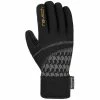 Nouveau 🥰 Gants De Ski REUSCH RE:KNIT VICTORIA R-TEX XT BLACK GOLD 22 Noir / Jaune / Gris ⭐