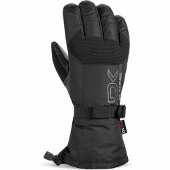 Meilleur prix 😍 Gants De Ski DAKINE LEATHER SCOUT GLOVE BLACK 22 Noir ✔️