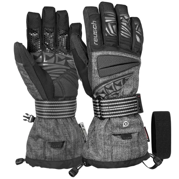 Bon marché ❤️ Gants De Ski REUSCH SWEEBER II R-TEX GUANTO BLACK / GREY 23 Noir / Gris ✨