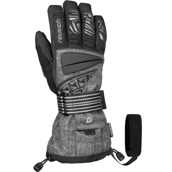 Bon marché ❤️ Gants De Ski REUSCH SWEEBER II R-TEX GUANTO BLACK / GREY 23 Noir / Gris ✨ – Image 2