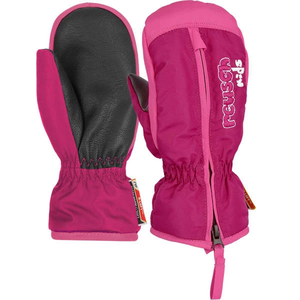 Vente flash 👍 Moufles REUSCH BEN II MIT BABY FUCSIA PURPLE / KNOCKOUT PINK 22 Rose ✔️