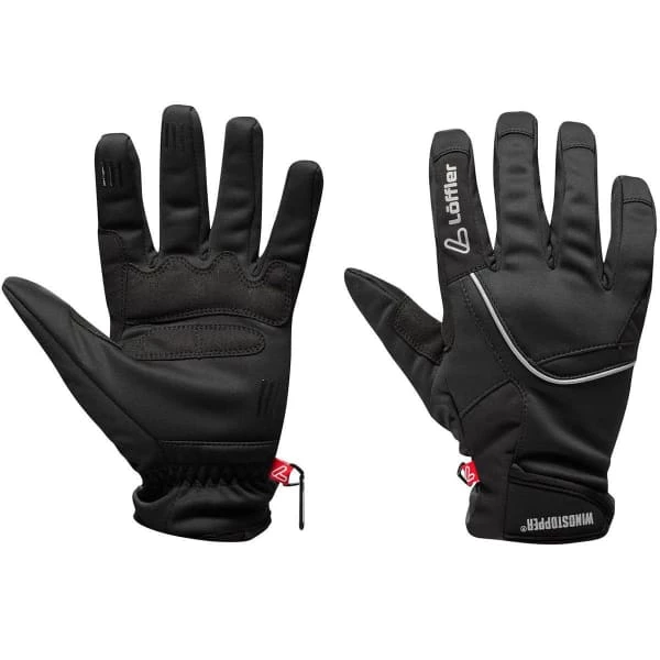 Le moins cher 🌟 Gants De Ski LÖFFLER TOUR HANDSCHUH WS SOFTSHELL WARM BLACK 22 Noir 😍