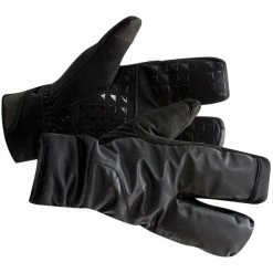 Tout neuf 🤩 Gants De Ski CRAFT GANTS SIBÉRIENS 3 DOIGTS NOIR 22 Noir ❤️