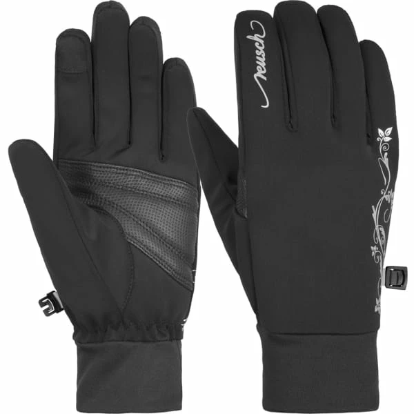 Sortie đ Gants De Ski REUSCH SASKIA TOUCH-TECâą BLACK/SILVER 23 Noir đ