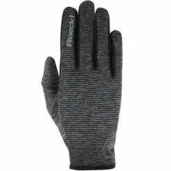 De gros 🌟 Gants Running ROECKL JAVA ANTHRACITE 22 Noir / Gris ⭐