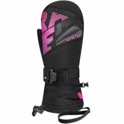 Bon marché ⭐ Moufles RACER MIGA 3 JR GTX BLACK/PINK 20 Noir / Rose 🧨