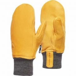Budget 🔥 Moufles BLACK DIAMOND DIRT BAG MITTS NATURAL 23 Gris / Jaune ⌛