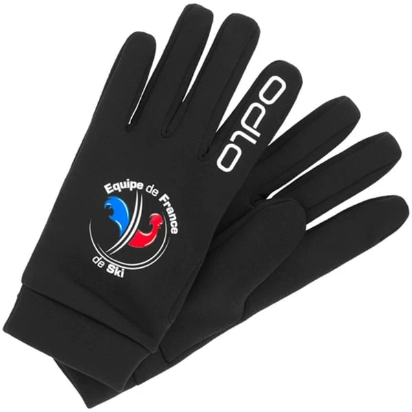 Offres ✨ Gants De Ski ODLO GANTS STRETCHFLEECE LINER WARM FAN BLACK 22 Noir 😀